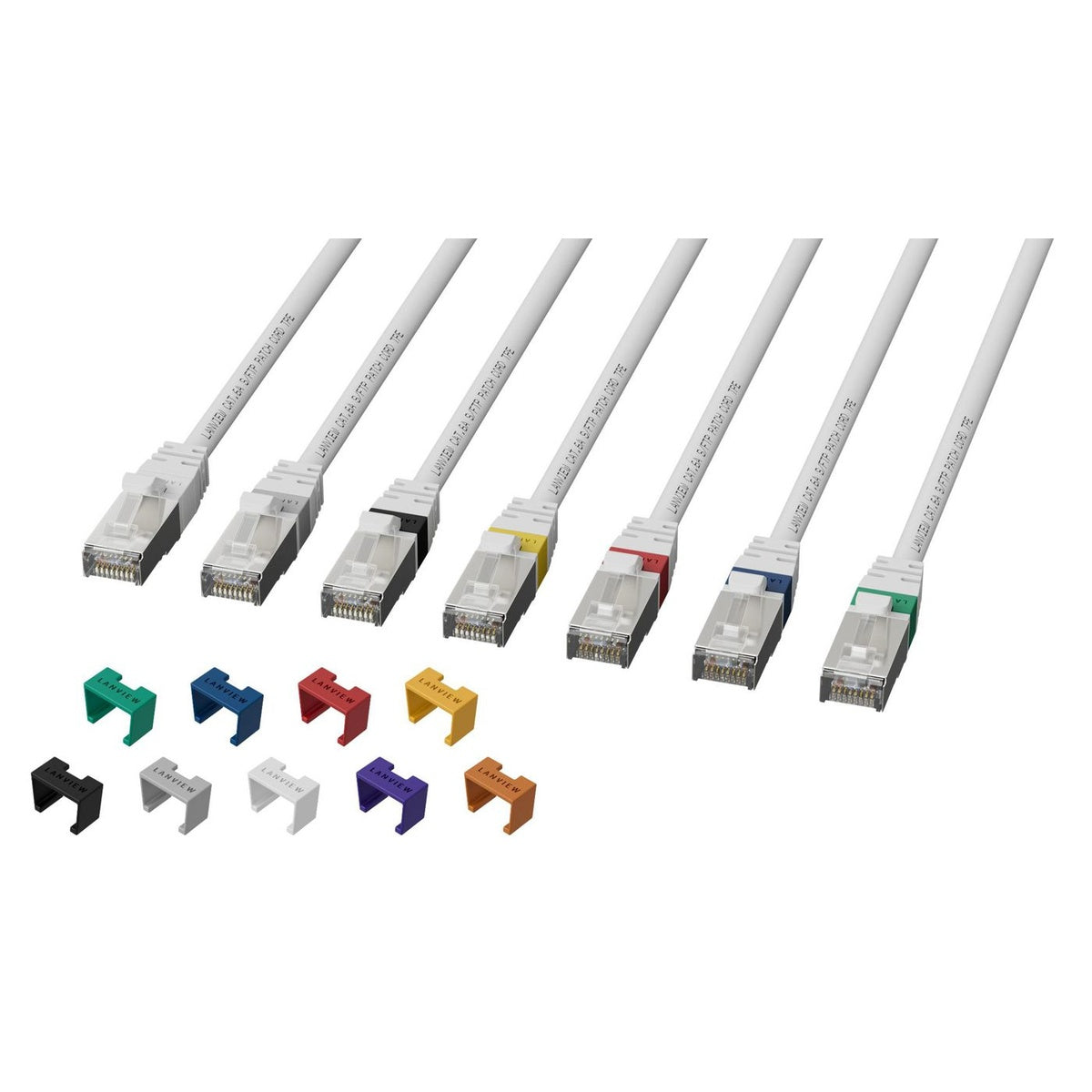 CAT6A S/FTP LSZH - HIGH-FLEX - SmartClick Netwerkkabel