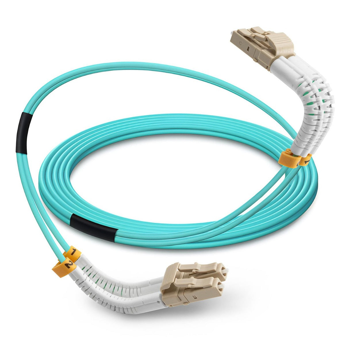 Buigbare LC- LC Multimode OM3 Fiber Kabel