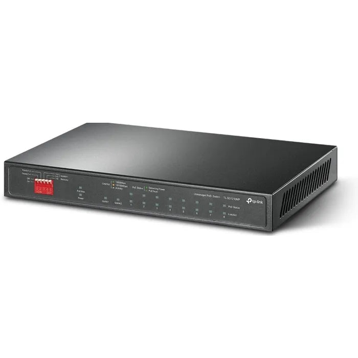 TL-SG1210MP V2 8 poorts switch met 130w PoE