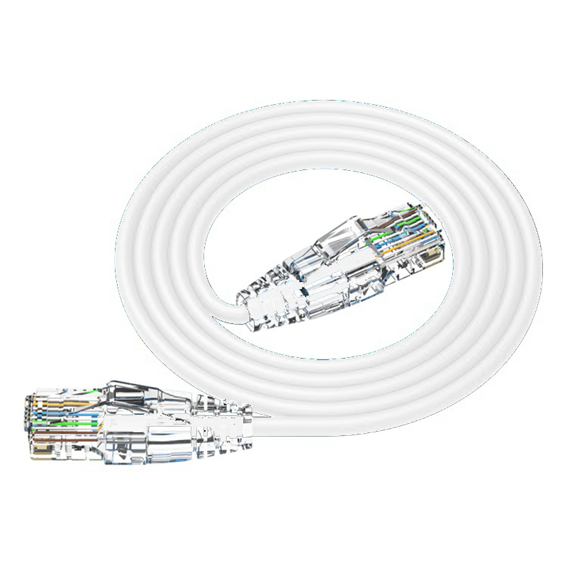 Slimline UTP CAT6a Wit 10m - wifi-center.nl