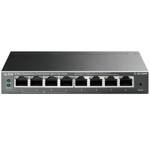 TL SG108PE 8 poorts 55w PoE netwerkswitch