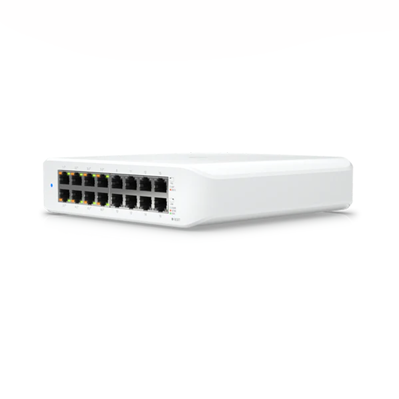 UniFi Switch Lite 16 45w PoE - wifi-center.nl