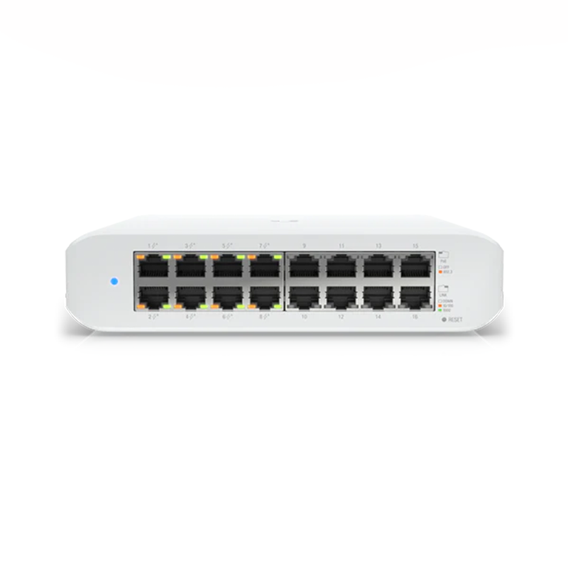 UniFi Switch Lite 16 45w PoE - wifi-center.nl