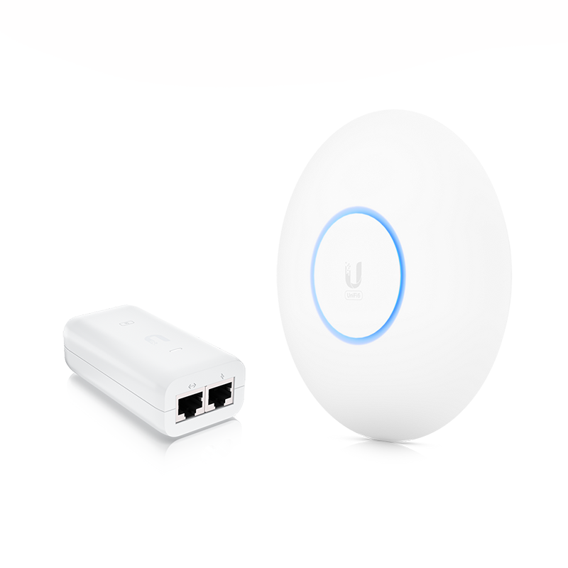 UniFi 6 Professional incl. Gigabit PoE injector U-PoE-af - wifi-center.nl