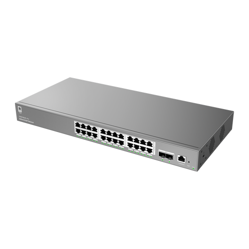 GWN7803PL Pro 24-poorts Layer 2++ PoE-switch