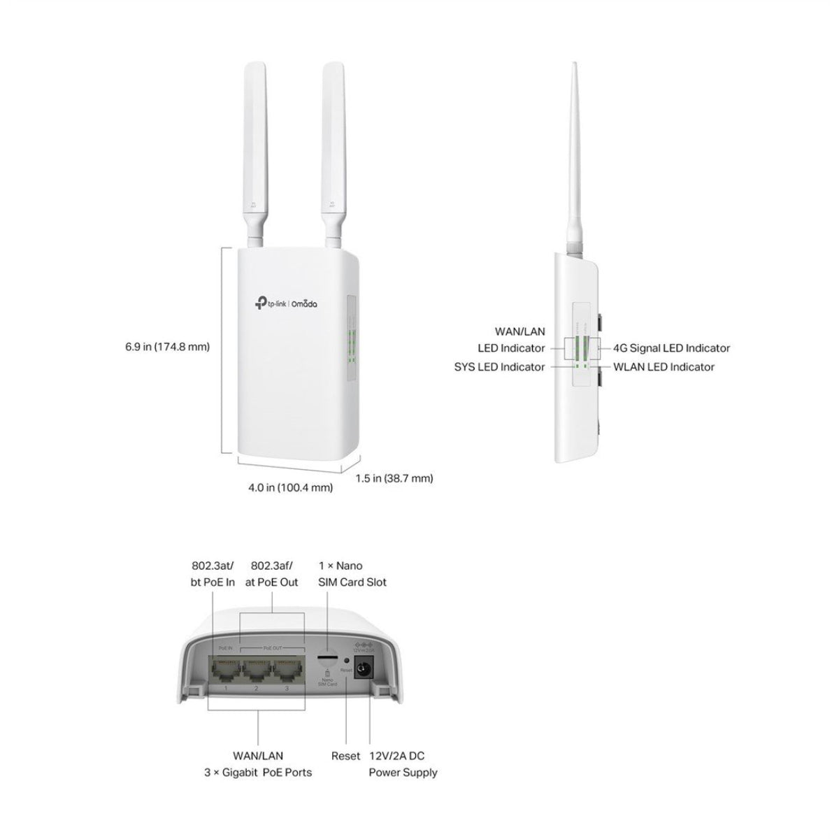 ER703WP 4G Outdoor Router