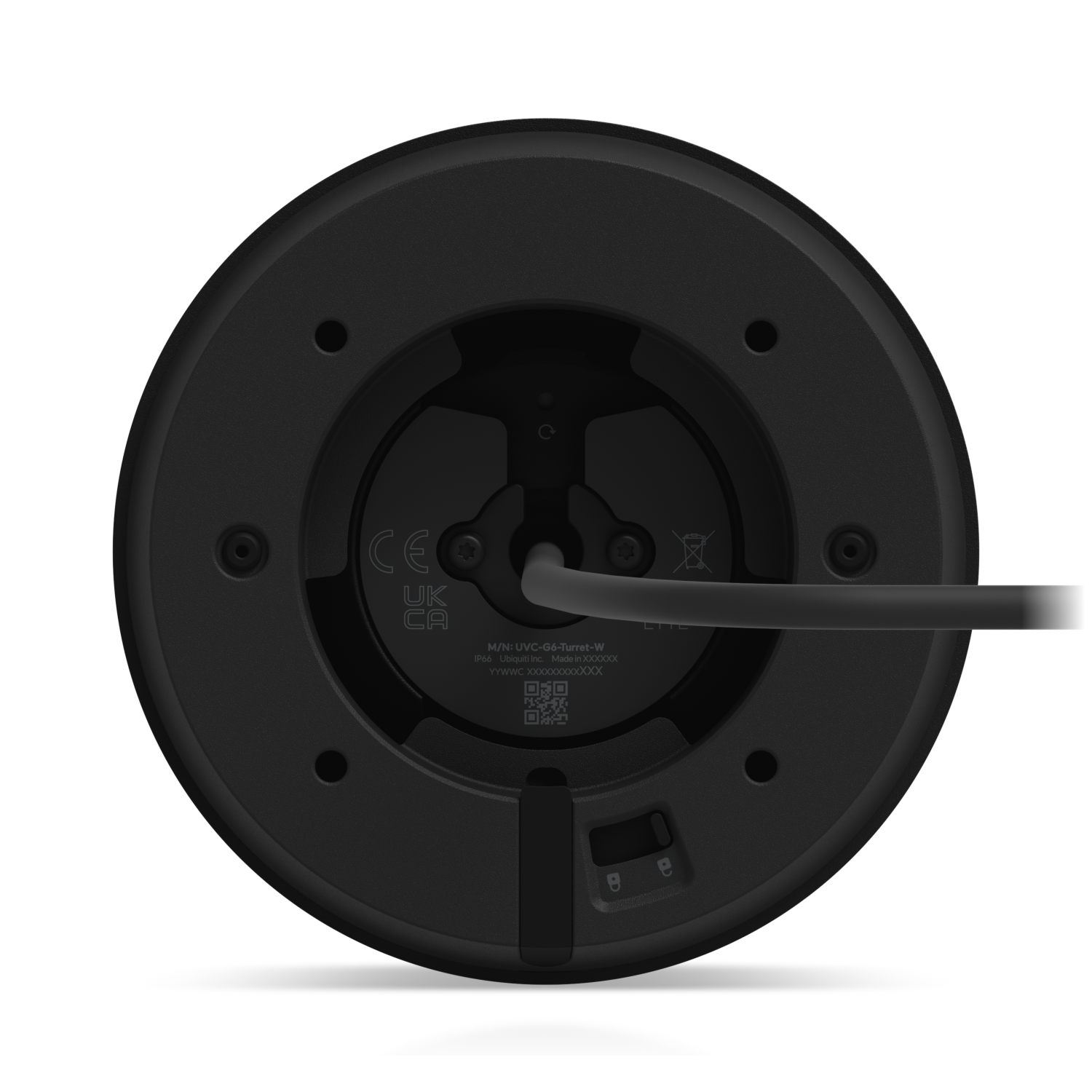 UniFi Protect G6 Turret Zwart