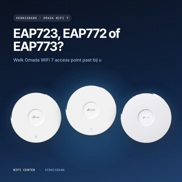 Omada EAP723, EAP772 of EAP773: welk WiFi 7 access point kiest u?