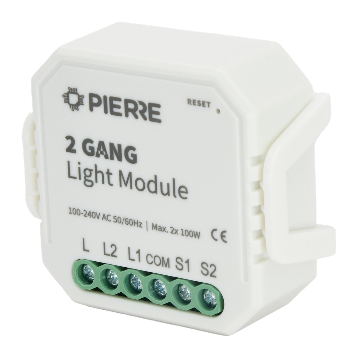 PIERRE Wave lichtmodule 2-kanaals (zonder N)