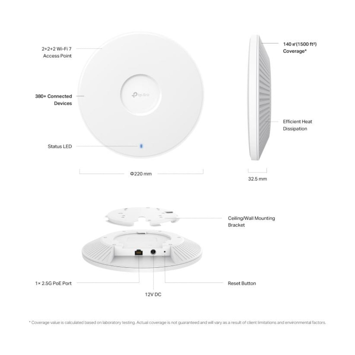 EAP772 WiFi 7 2x2 Acces Point