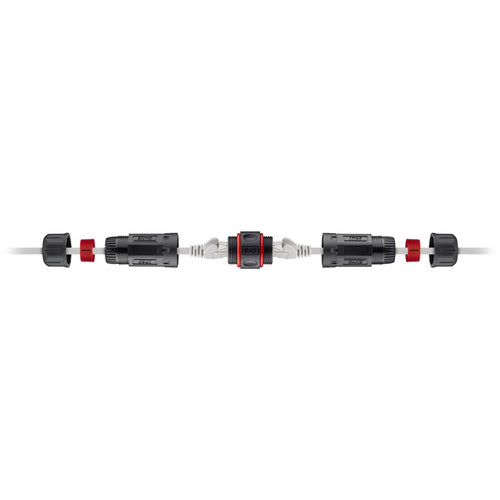 Outdoor RJ45 Patch Cable Coupler (IP68 CAT6)