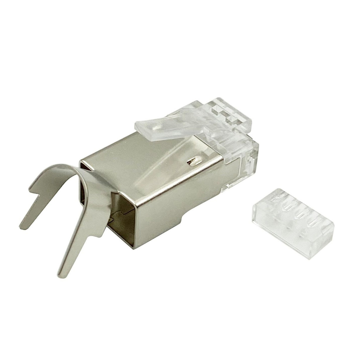 RJ45 STP plug Cat6a for AWG22-23 solid/stranded conductor 10 stuks