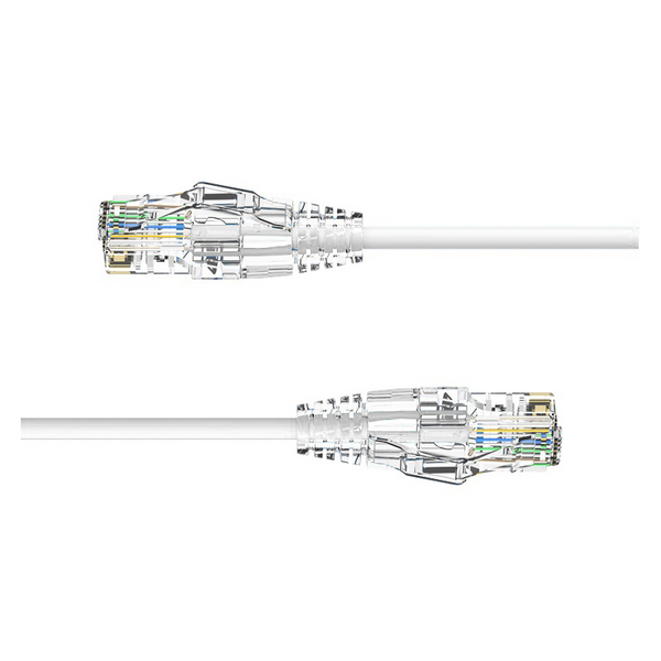 Slimline UTP CAT6a Wit 1.0m