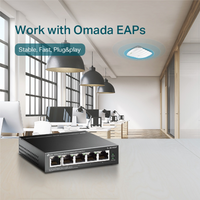 5-Poorts Gigabit Desktop Switch 65w PoE V2 - wifi-center.nl