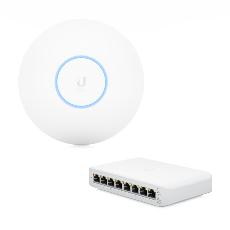 UniFi 6 Professional incl. Lite 8 Netwerkswitch