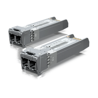 Ubiquiti 10G multimode SFP+ module 2-pack, schuin