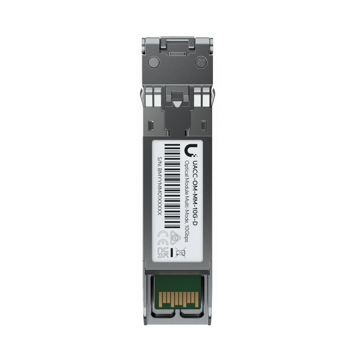 10G multi-mode module, bovenkant met label