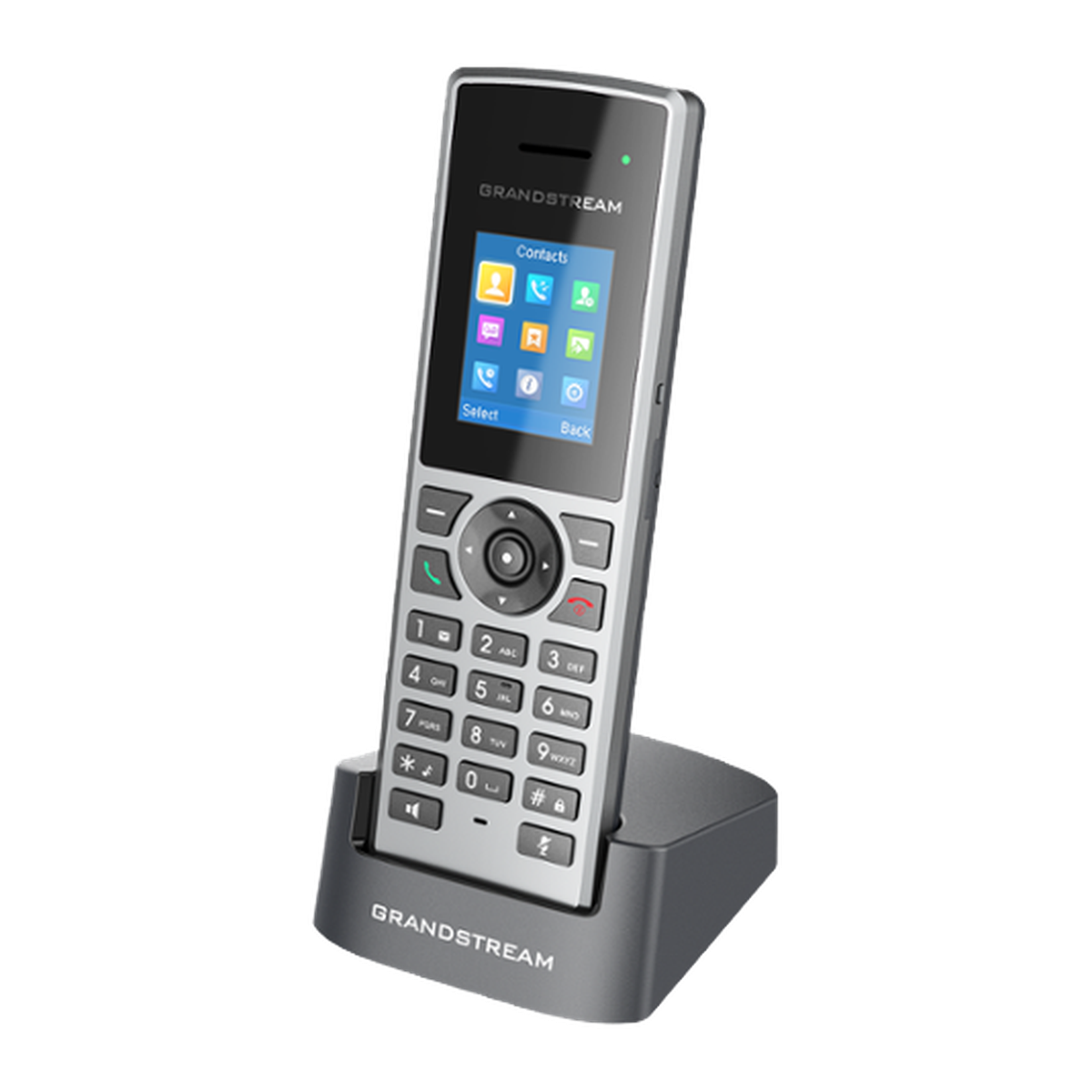 Grandstream DP722 DECT-handset op het oplaadstation
