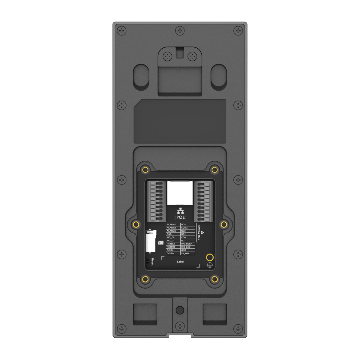 Grandstream GDS3726 IP-videodeurstation, zijaanzicht