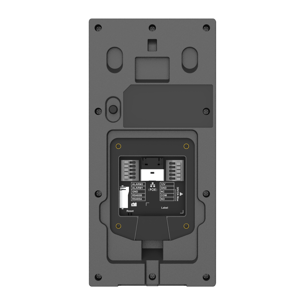 Grandstream GDS3727 IP-videodeurstation, zijaanzicht