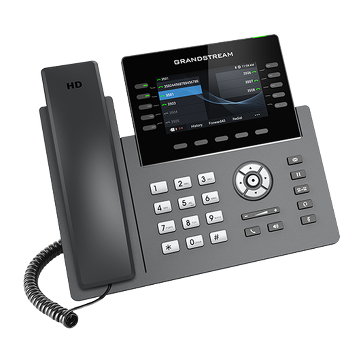 Grandstream GRP2615 IP-telefoon, voorkant