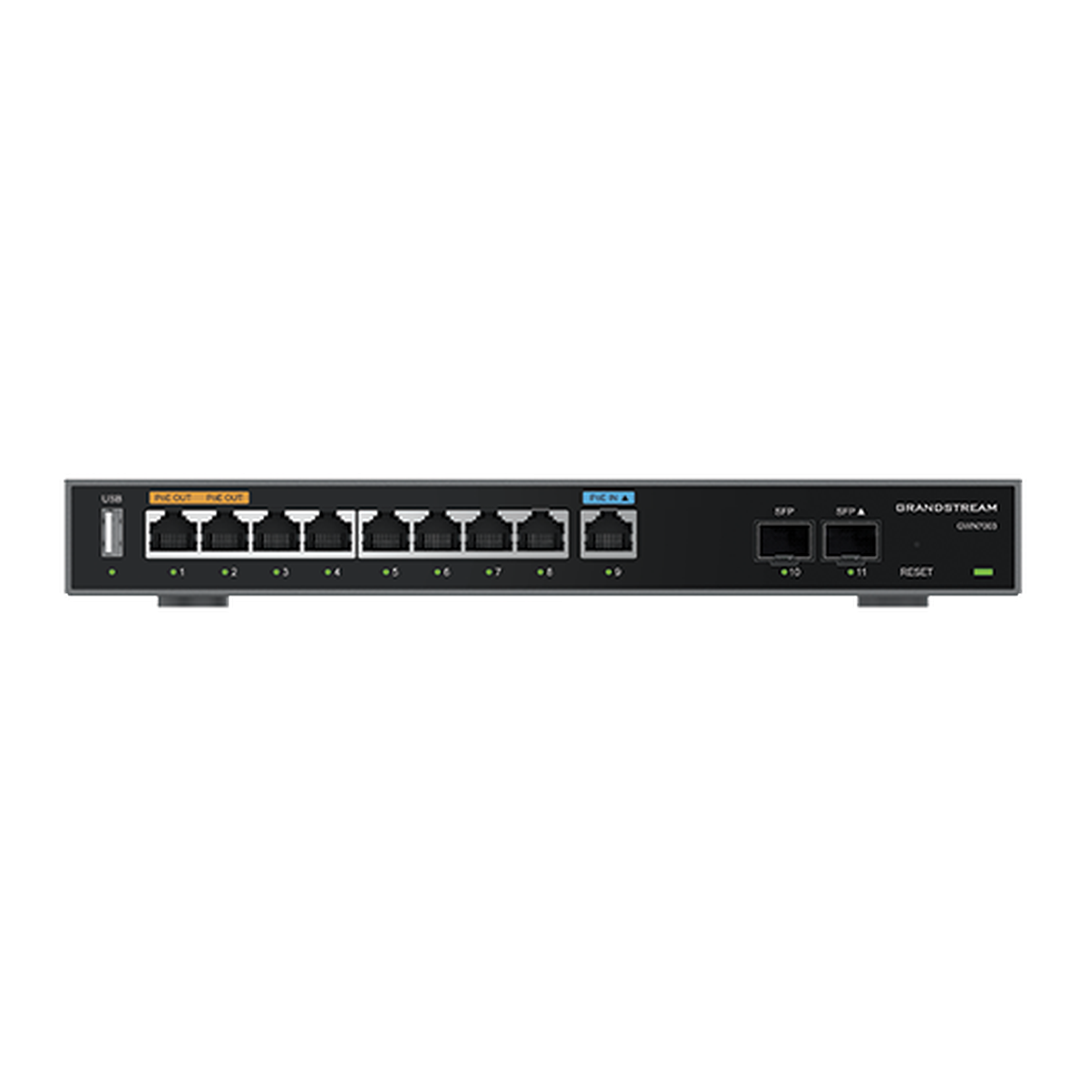 Grandstream GWN7003 Multi-WAN VPN-router, voorzijde