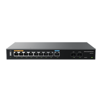 Grandstream GWN7003 Multi-WAN VPN-router, achterzijde