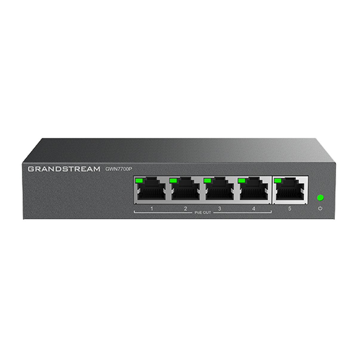 Grandstream GWN7700P unmanaged 5-poorts PoE+-switch