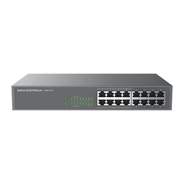 GWN7702P 16-poorts PoE+-switch
