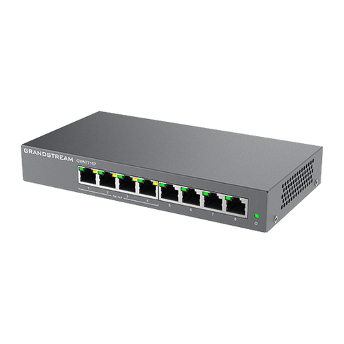 GWN7711P 8-poorts Layer 2 Lite PoE-switch
