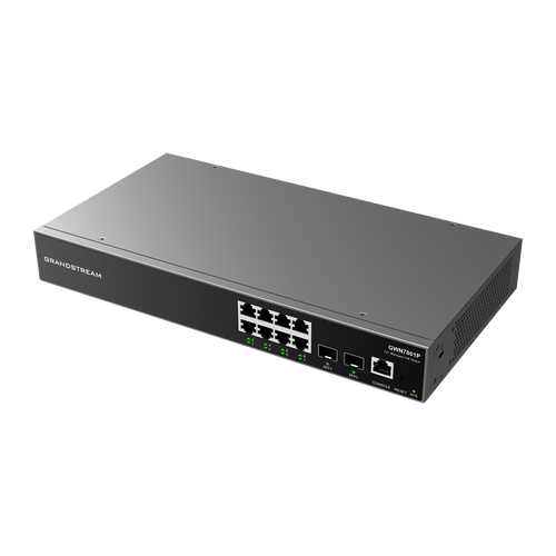 GWN7801P 8-poorts Layer 2+ PoE-switch