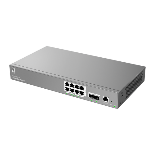 GWN7801P Pro 8-poorts Layer 2++ PoE-switch