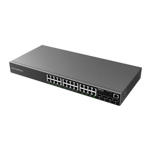 GWN7803 24-poorts Layer 2+ switch, ventilatorloos