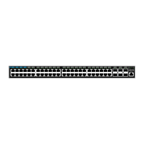 GWN7816P 48-poorts Layer 3 PoE++-switch met 6 SFP+