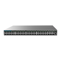 GWN7816P 48-poorts Layer 3 PoE++-switch met 6 SFP+