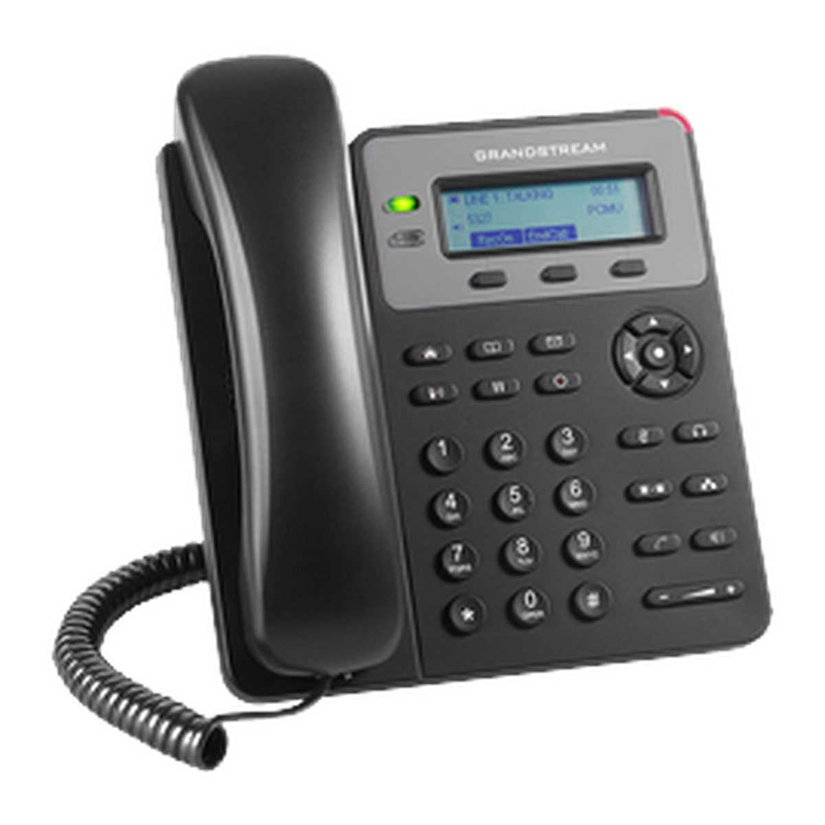 Grandstream GXP1610 IP-telefoon, zijkant