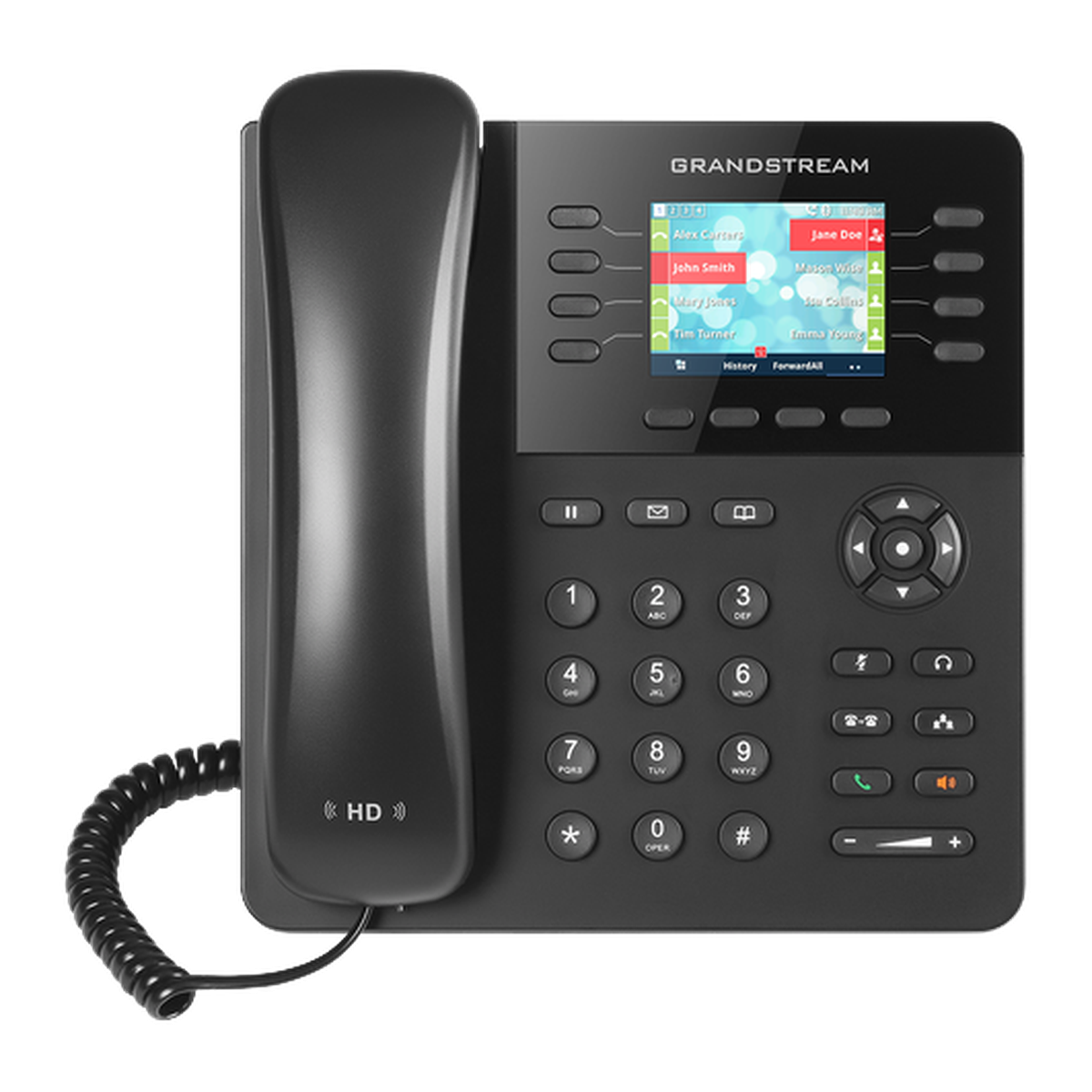 Grandstream GXP2135 IP-telefoon, voorkant