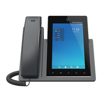 Grandstream GXV3470 IP-telefoon, zijkant