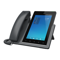 Grandstream GXV3470 IP-telefoon, zijaanzicht