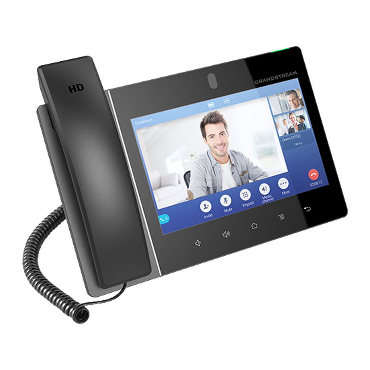 Grandstream GXV3480 Android-videotelefoon, rechterzijde