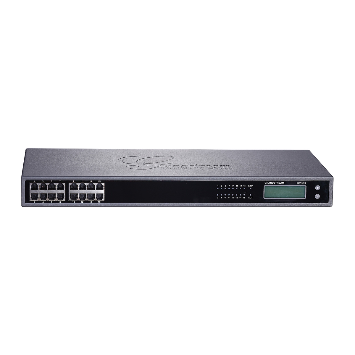GXW4216 V2 VoIP-gateway met 16 FXS-poorten