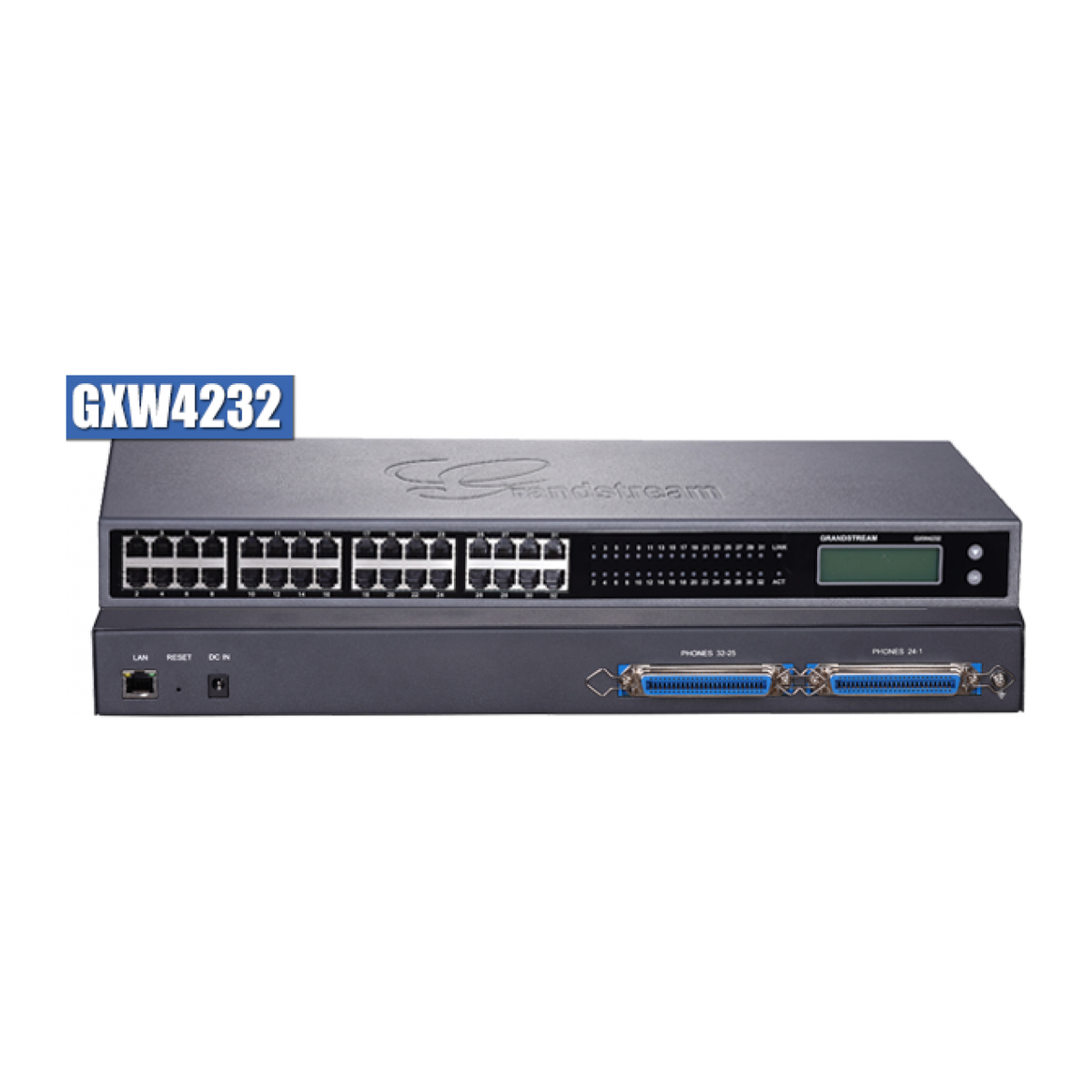 Grandstream GXW4232 V2 FXS-gateway met 32 poorten