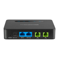 Grandstream HT812 V2 telefoonadapter, aansluitingen