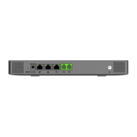 Grandstream UCM6301 achterzijde met aansluitingen
