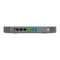 Grandstream UCM6302 achterzijde met aansluitingen