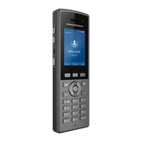 Grandstream WP825 robuuste Wi-Fi IP-telefoon, schuin