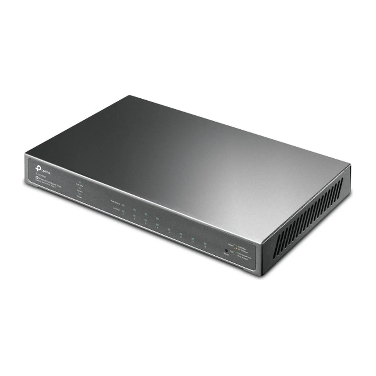 TL-SG2008P 8-poorts PoE+ Smart switch - schuin van boven