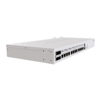 MikroTik CCR2116-12G-4S+, 1U-router schuin voorzijde