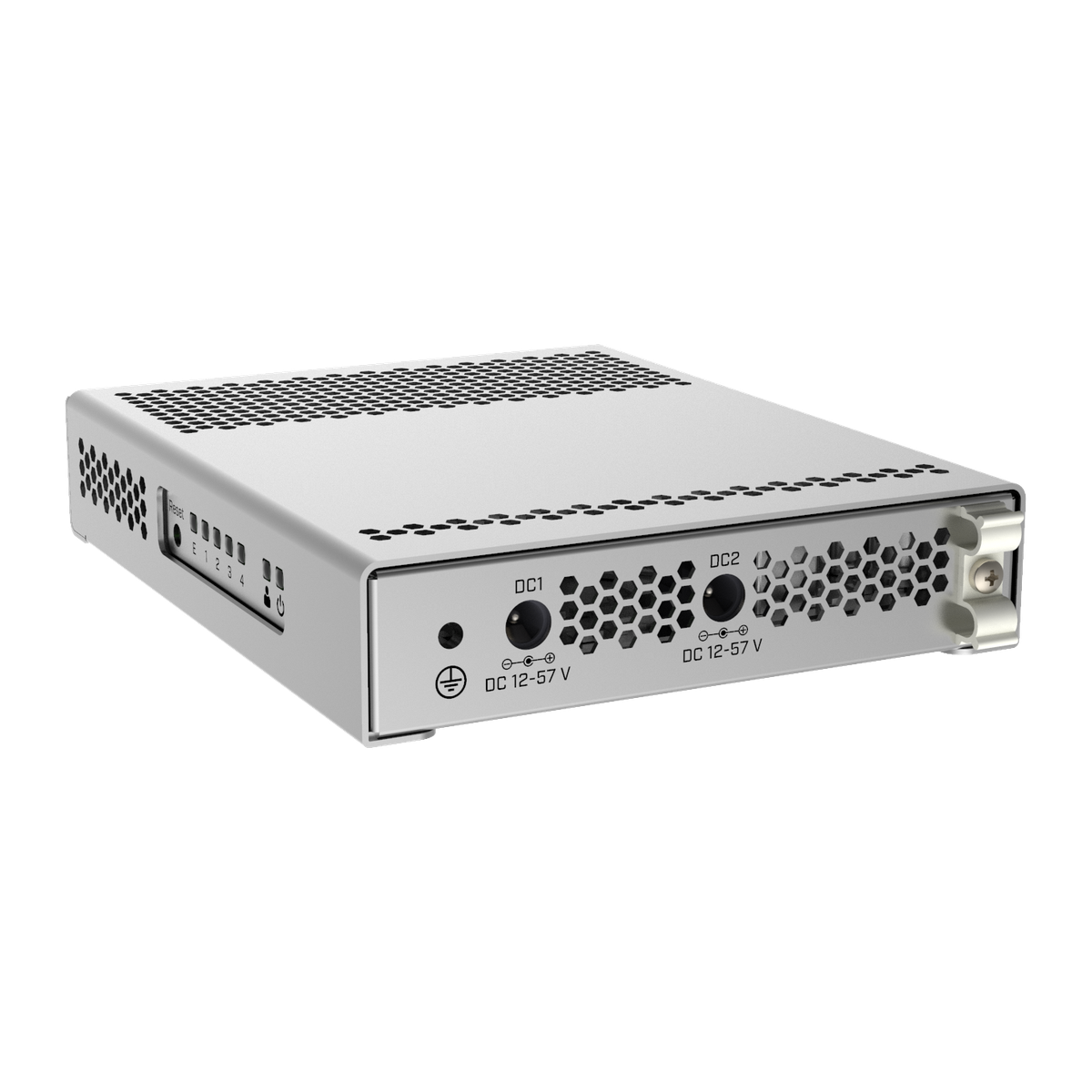 MikroTik CRS305-1G-4S+IN, zijaanzicht