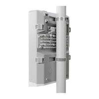 MikroTik netPower 16P, op paal gemonteerd